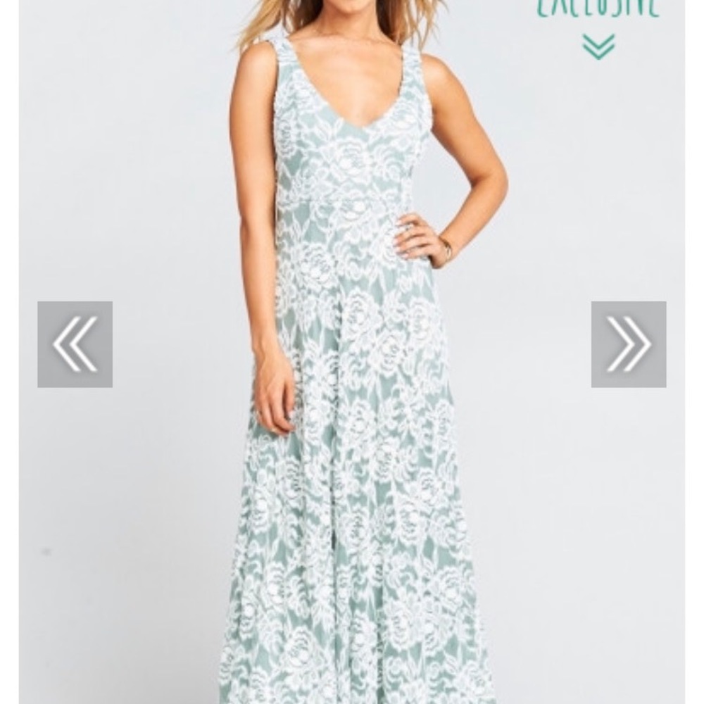Lace gown